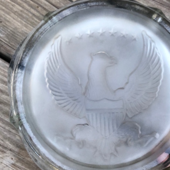 Indiana Glass Other Large Vtg Indiana Glass American Eagle Ashtray